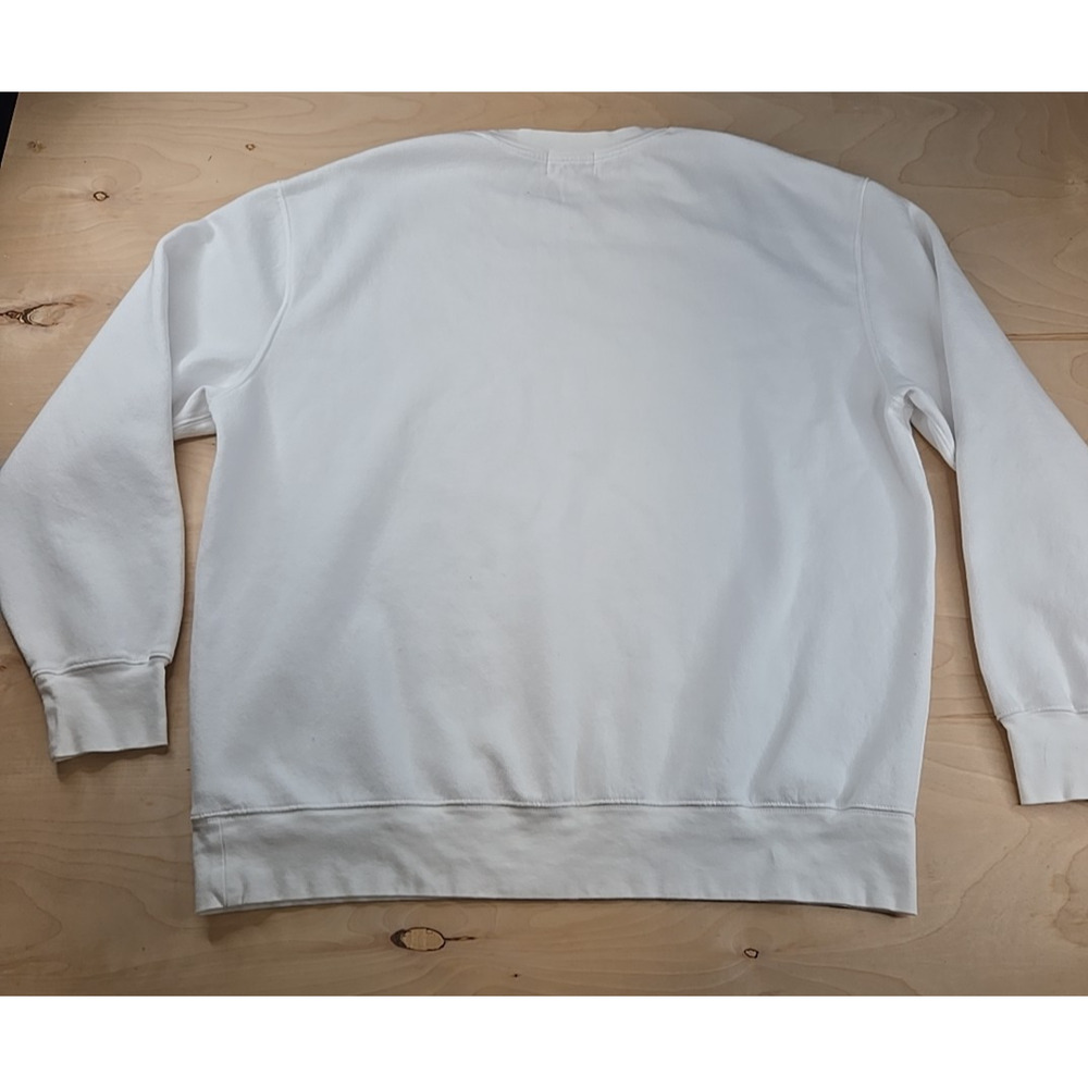Polo Ralph Lauren Paint Splash Big Pony 1XB White Rainbow Crewneck Sweatshirt - Picture 9 of 9